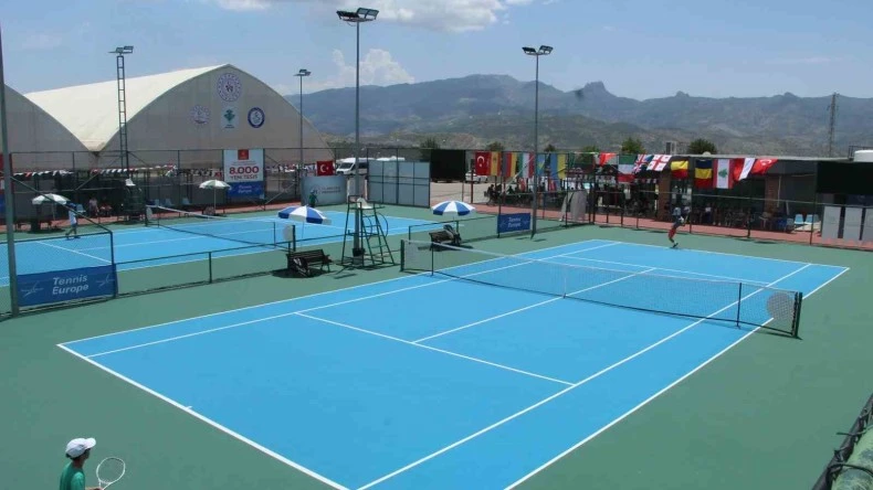3. Uluslararası Cudi Cup Tenis Turnuvası “Cudi ve Gabar” kortlarında devam ediyor