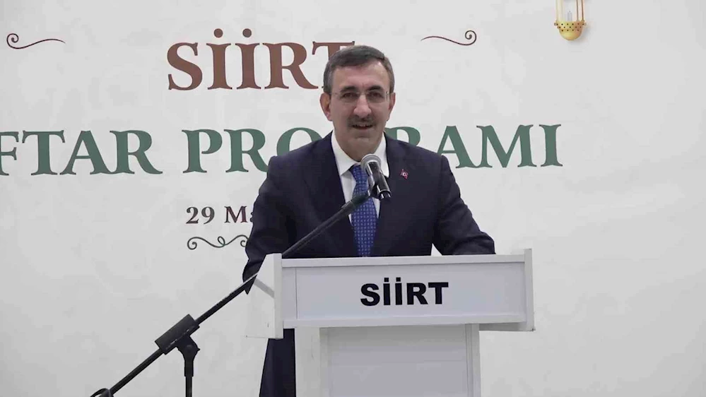 Cumhurbaşkanı Yardımcısı Yılmaz: 