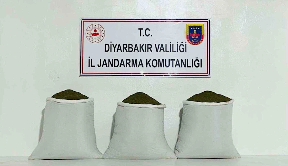 Diyarbakır’da 230 kilo toz esrar ele geçirildi