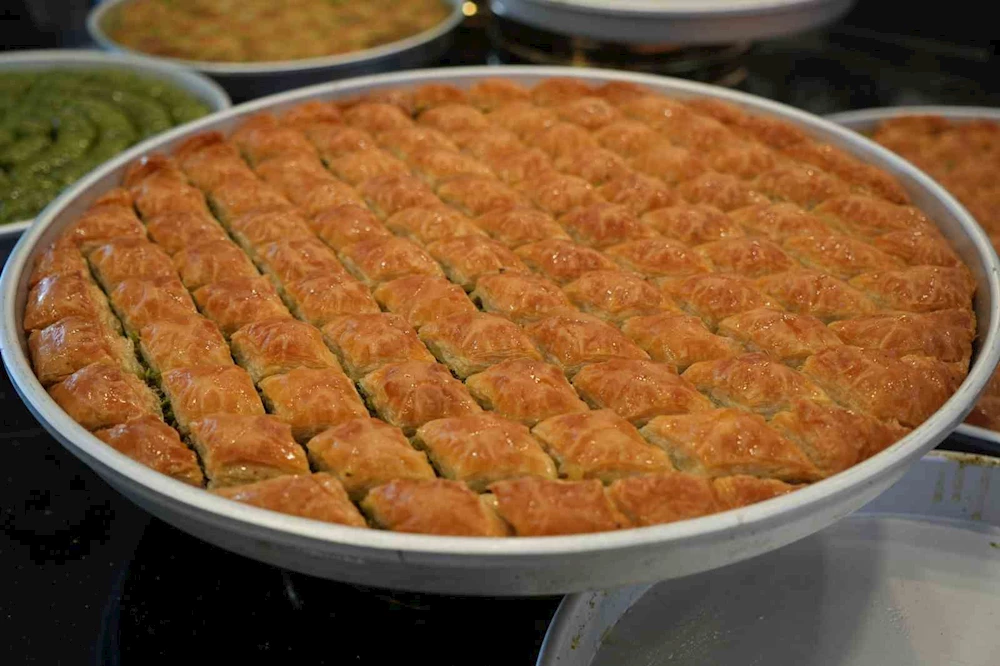 Gaziantep’te baklava satışında rekor