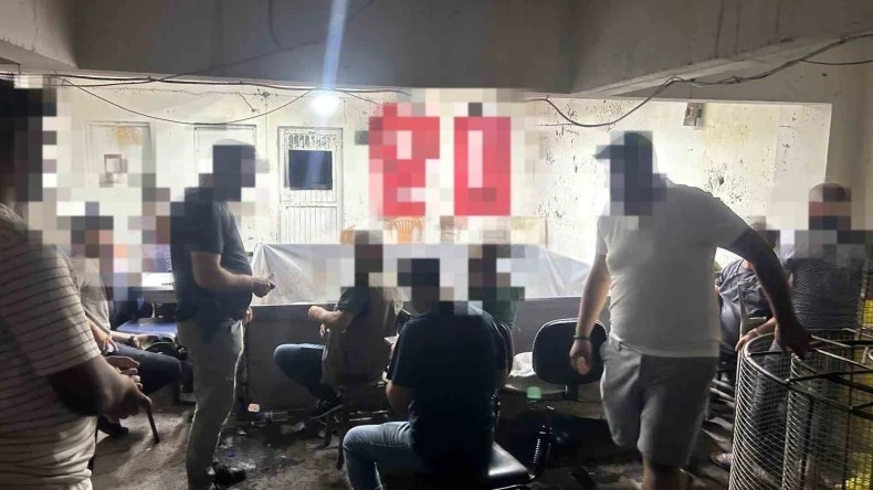 Gaziantep’te kumar oynayan 15 şahsa 96 bin TL ceza