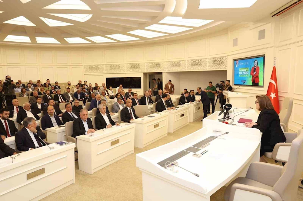 Gaziantep’te yeni dönemin ilk meclis toplantısı yapıldı