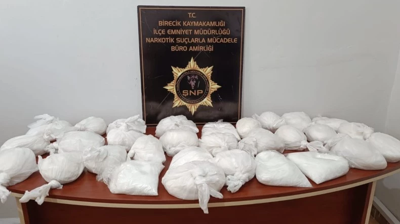 Şanlıurfa’da son 4 yılın en yüksek uyuşturucu miktarı ele geçirildi