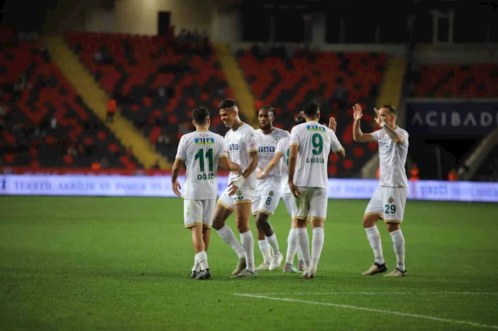 Trendyol Süper Lig: Gaziantep FK: 0 - Alanyaspor: 3 (Maç sonucu)