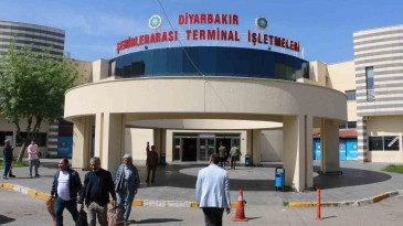 Diyarbakır’da otogarda tatil yoğunluğu başladı