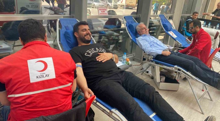Hastanede kan bağış kampanyası düzenlendi