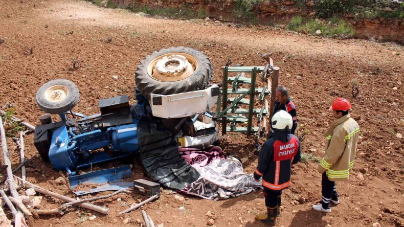 Midyat’ta traktör kazası: 1 ölü
